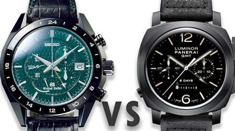 seiko vs panerai|panerai watch review.